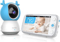 Baby Monitor with Camera and Audio, 720P HD Display, Night Vision, 2-Way Audio S33724