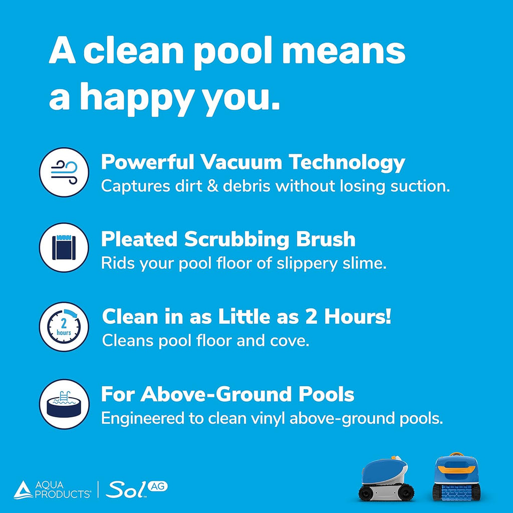 Robotic Pool Cleaner with 40ft Cable J952752