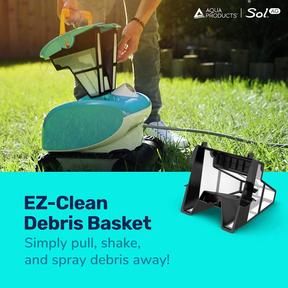 Robotic Pool Cleaner with 40ft Cable J952752