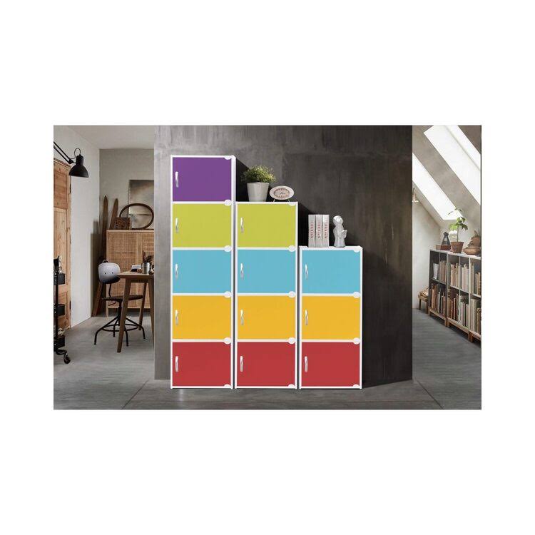 5 Door 5 Shelf Bookcase N65433