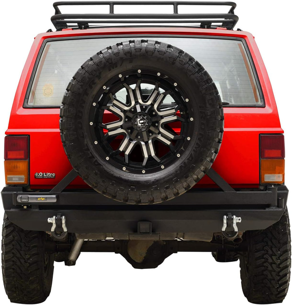 Steel Rear Bumper with Tire Carrier N7530