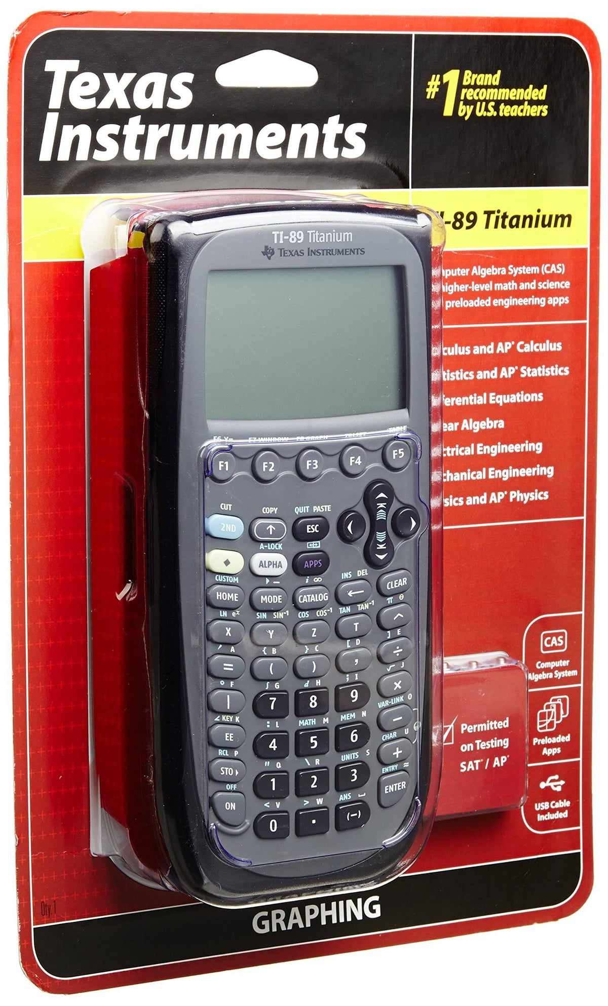 Ti-89 Titanium Graphing Calculator W781433