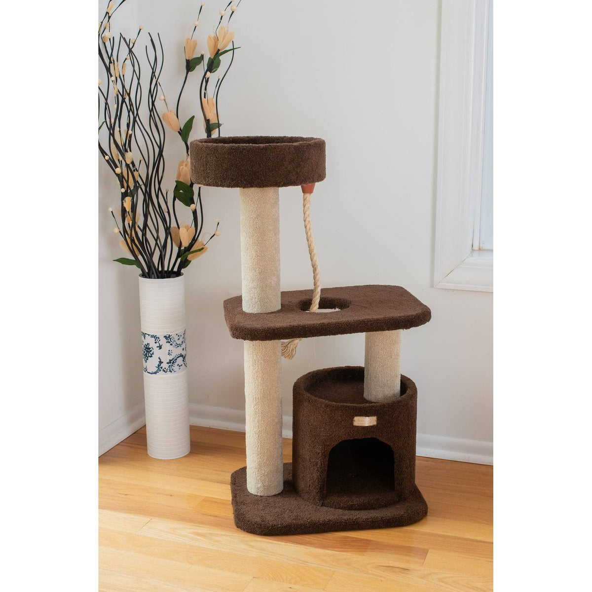 Carpeted Cat Tree E776