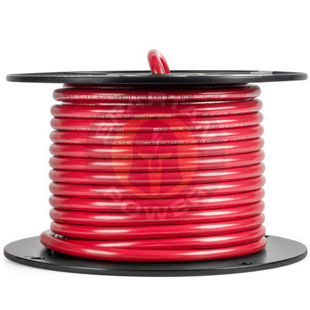 2/0 AWG 50 ft Red Battery Cable with Reel Y119
