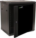 12U Wall Mount Network Server Cabinet Rack Enclosure Glass Door Lock B45576