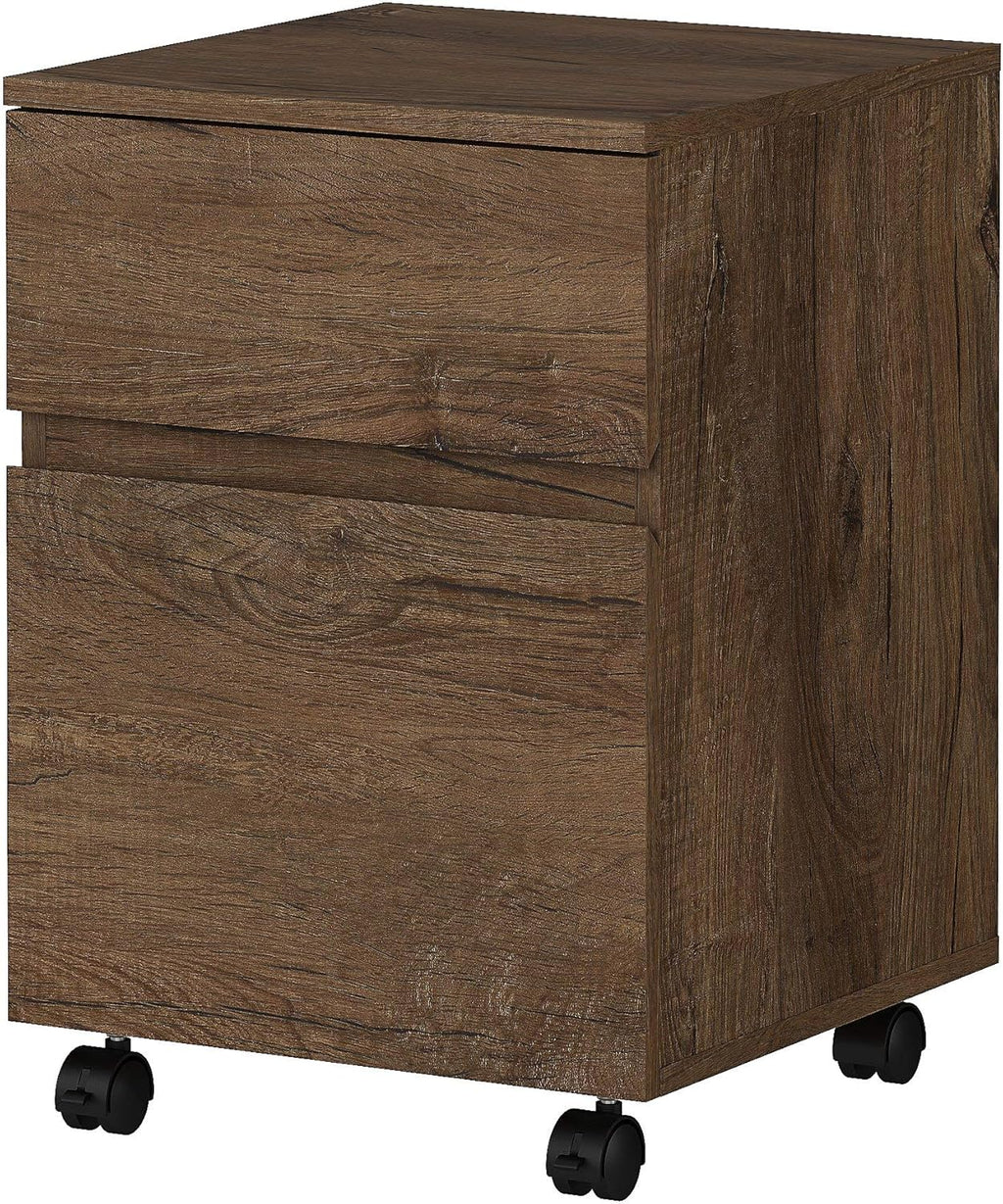 Rustic Brown File Cabinet C295
