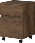 Rustic Brown File Cabinet C295