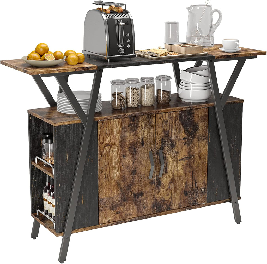 Kitchen Island with Storage Cabinet Z799836