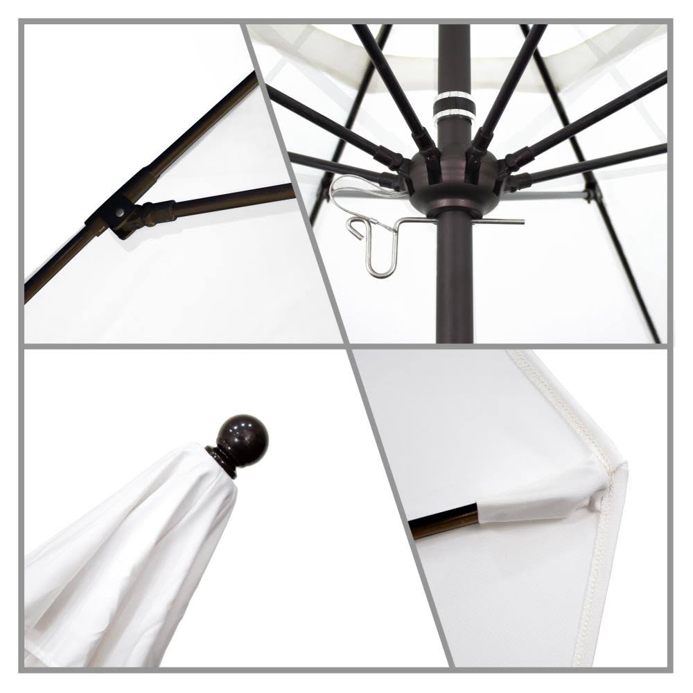 11 Feet Fiberglass Market Umbrella V332