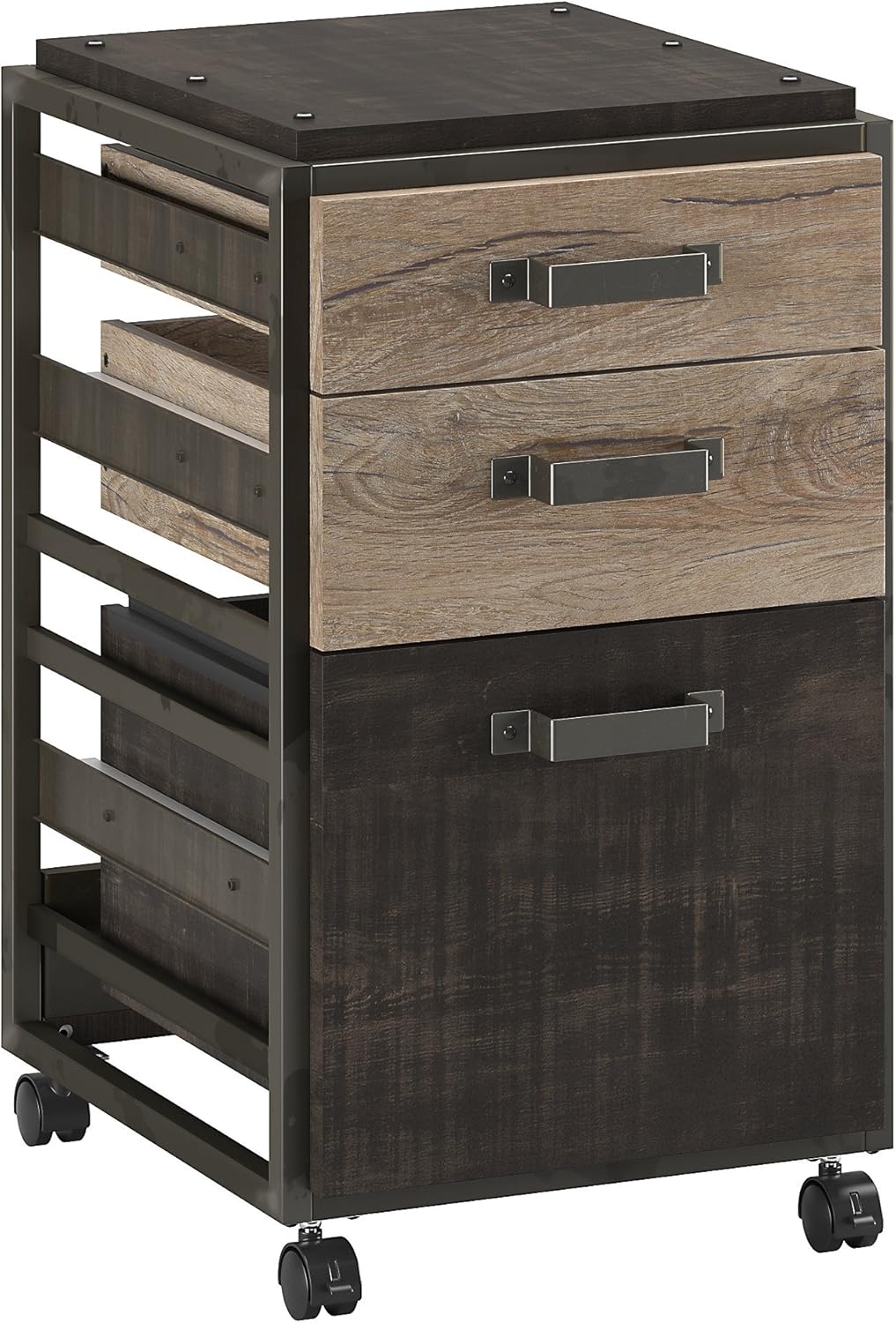 Rustic Gray Lateral File Cabinet P482073