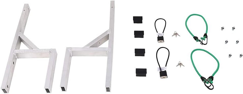 2pcs Aluminum Side Mount Ladder Racks E44143