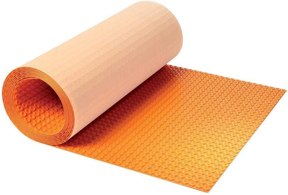 11 Square Feet Floor Heating Kit with Programmable Thermostat P585385