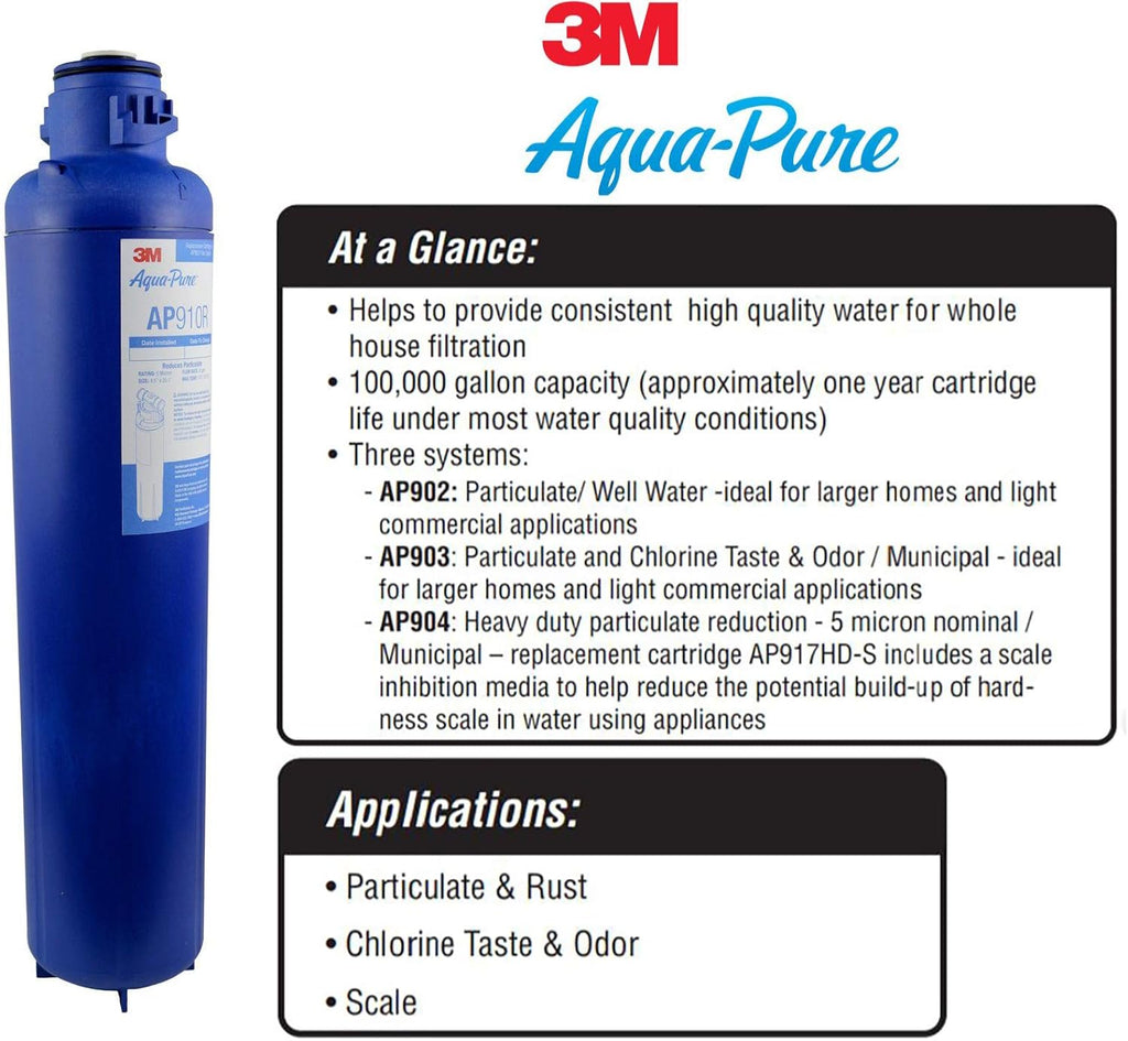 Whole House Quick Change Replacement Water Filter Cartridge M8682