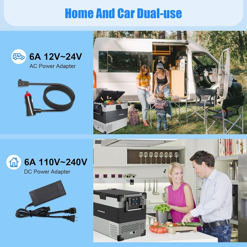 12 Volt 55 Quart Portable Car Refrigerator B818400