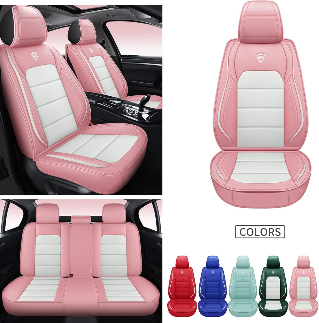 5 Seats Full Set Synthetic Leather Car Seat Cover F4045