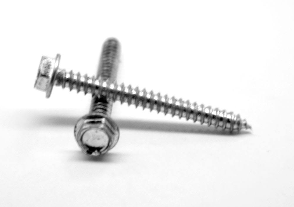 #14-10 x 3 1/2 Sheet Metal Screw Hex Washer Head Zinc Plated A971535