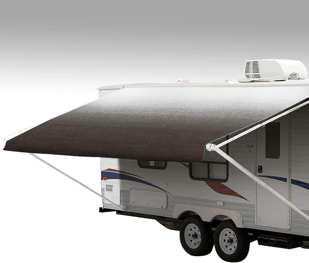 Weatherproof Vinyl RV Awning Fabric Replacement 16' L7552