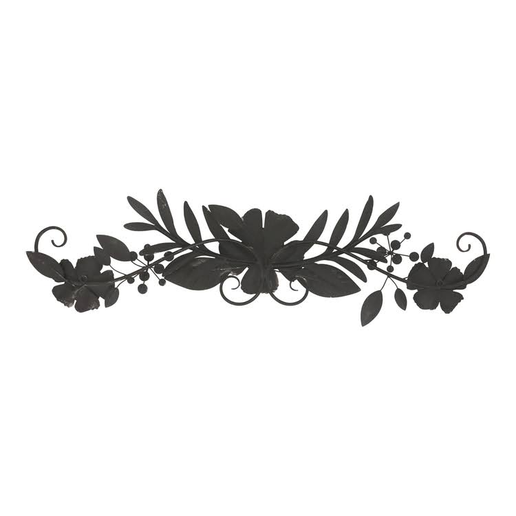 Tropical Floral Over The Door Wall Decor T1564
