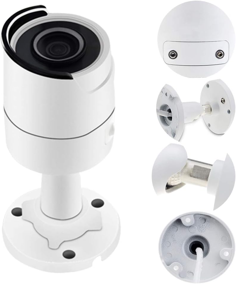 8MP 4K Bullet PoE IP Camera Outdoor 4mm 3840×2160 98ft Night Vision IP67 SD Card Slot G705646