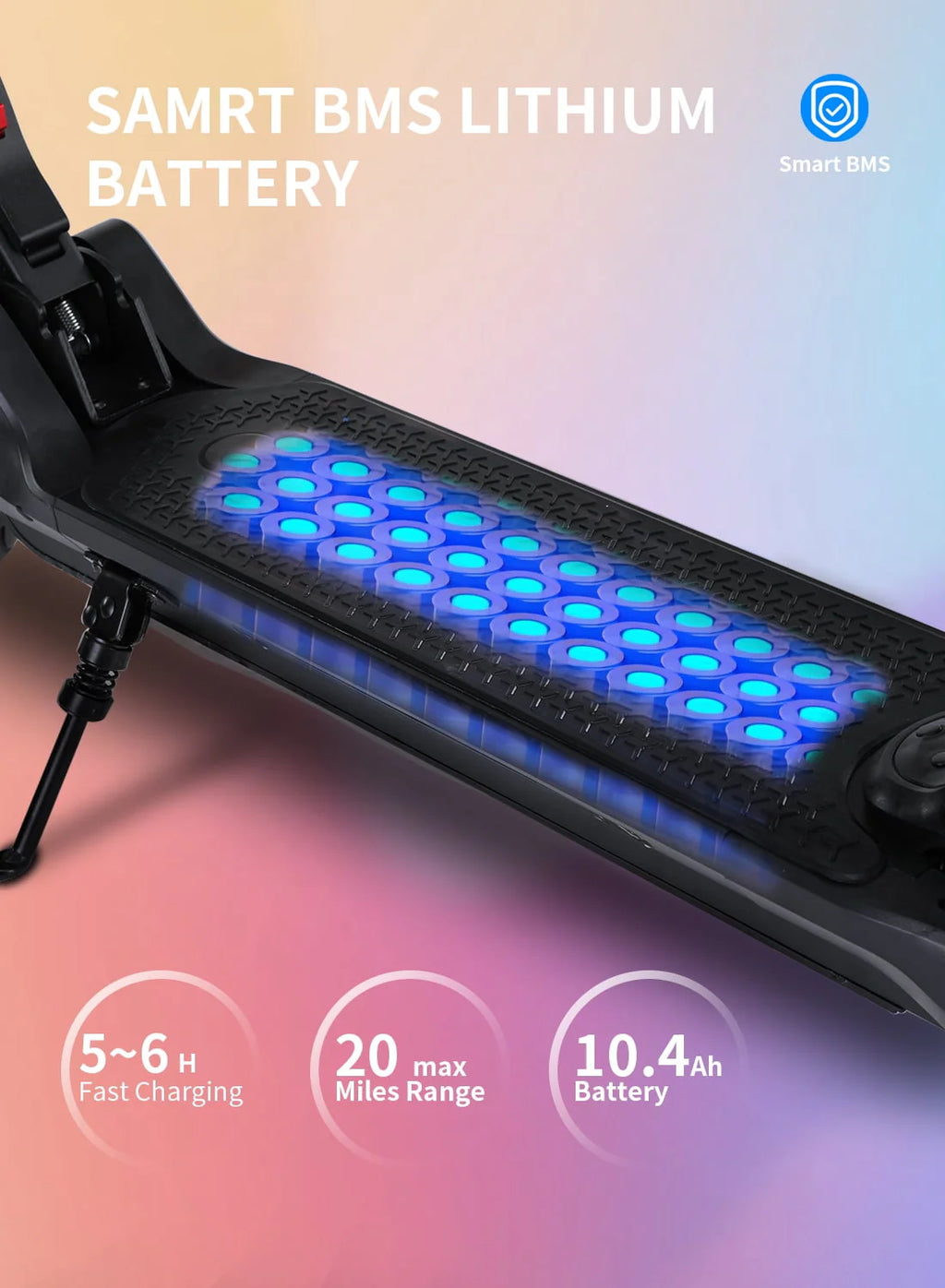 500W 10.4 Ah Folding Electric Scooter Z278792