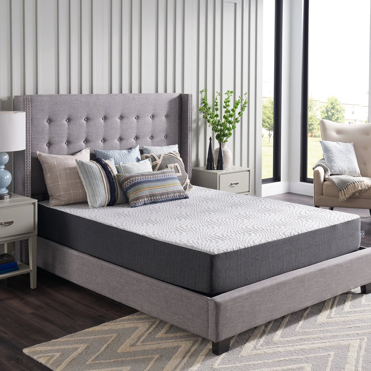 10 Inch Hybrid Queen Mattress U458113