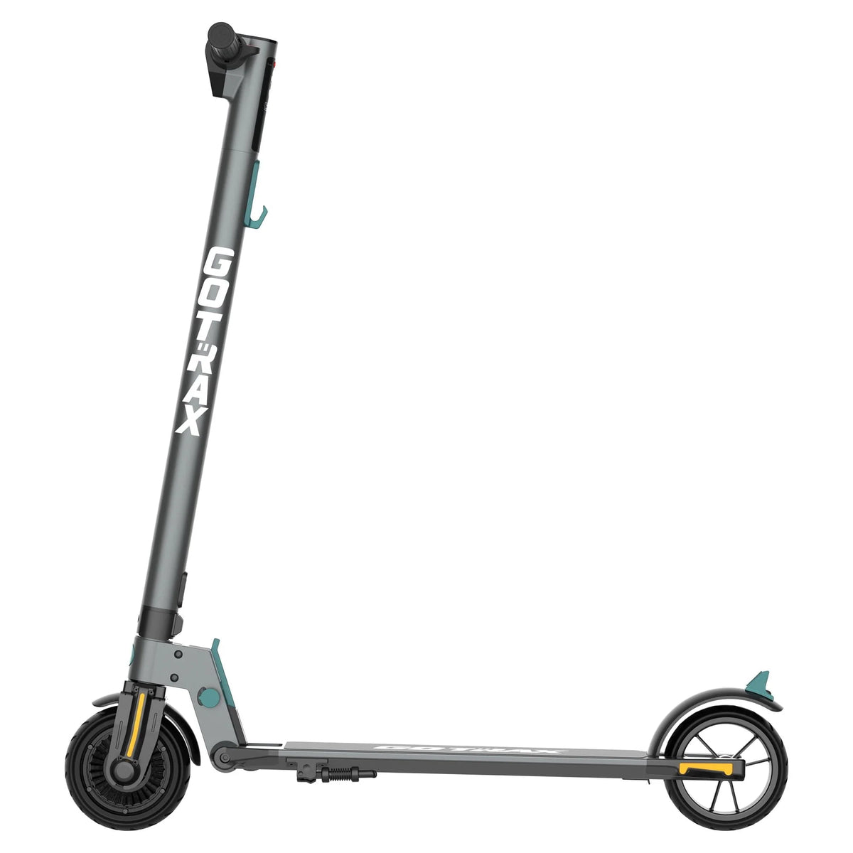 Foldable Electric Scooter with 6 Tires, 200W 12mph, Gray V6818