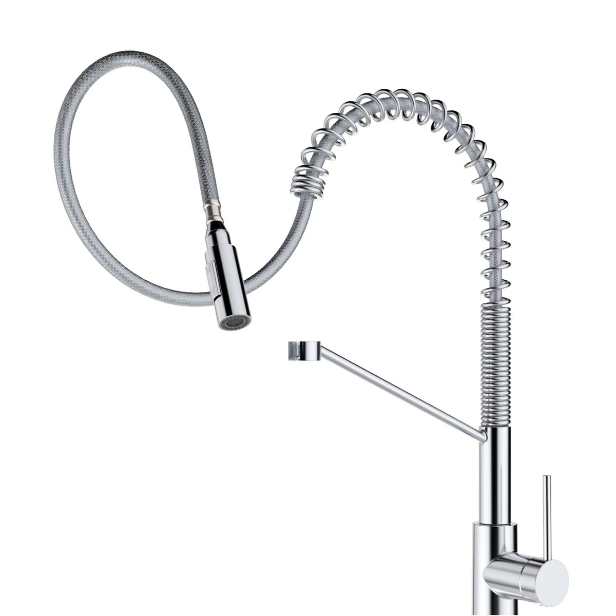 Single Handle Pull Down Kitchen Sink Faucet, Chrome G2782
