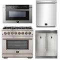 36 Inch Gas Burner Electric Oven Pro Range, Refrigerator, Microwave Drawer, Dishwasher G415097