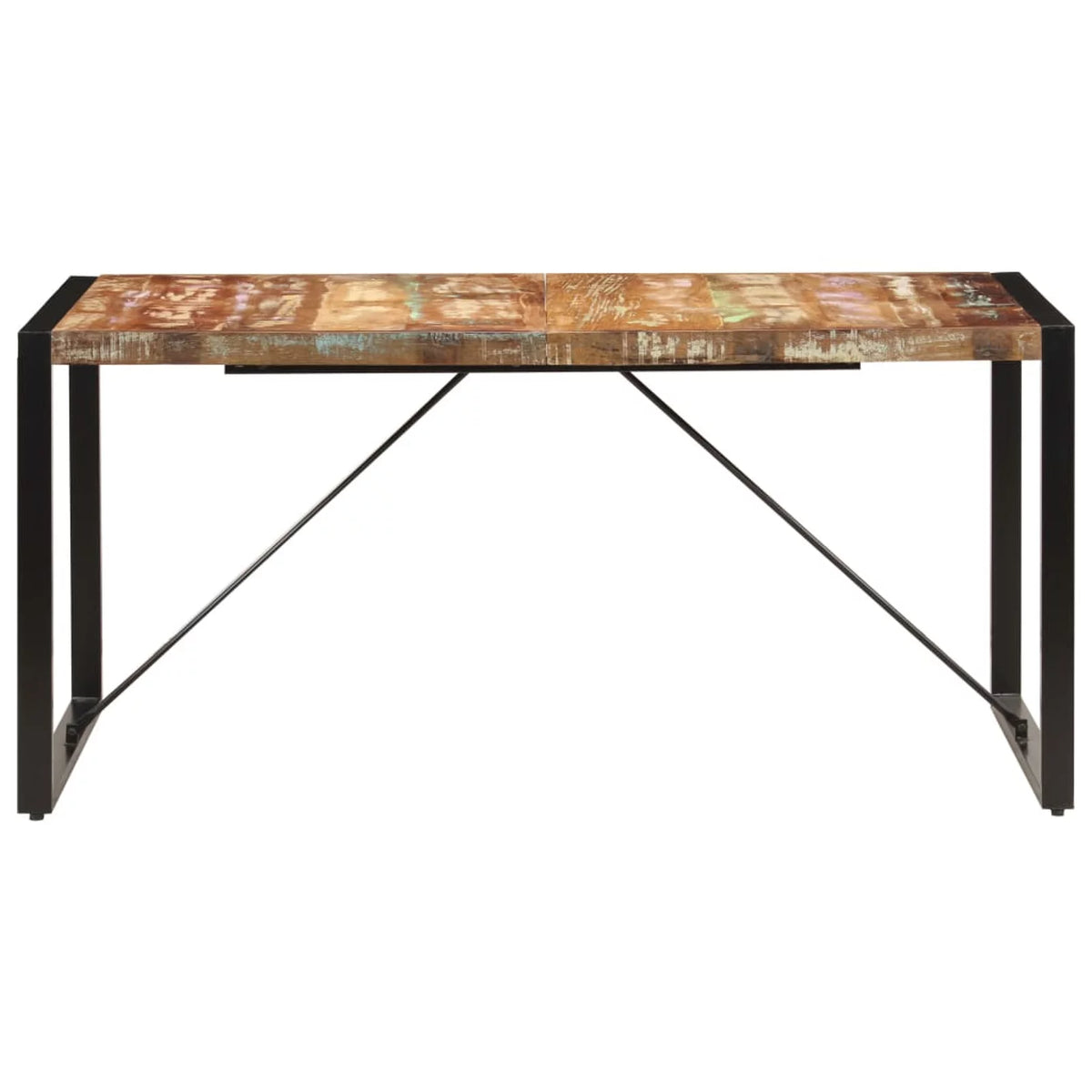 Solid Reclaimed Wood Dining Table Q67787