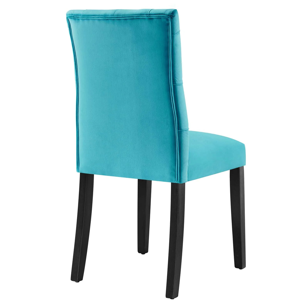 Blue Velvet Dining Chairs Set of 2 N261751