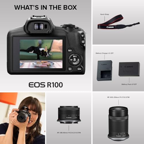 Mirrorless Camera with 24.1 Megapixel CMOS Sensor, 4K Video, Black X3781