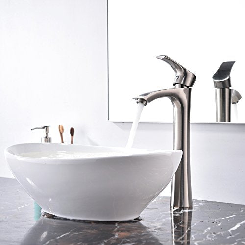 Black Vessel Sink Faucet Z8882