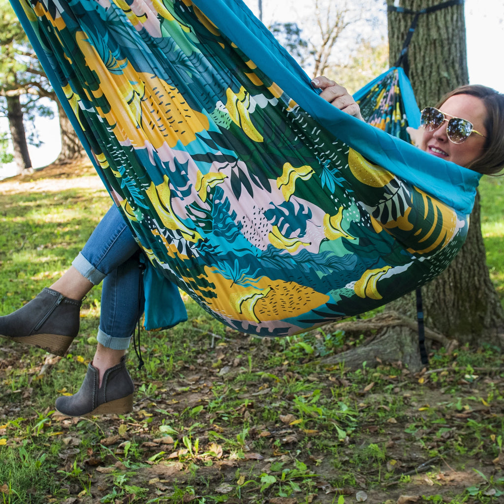 Lightweight Portable Nylon 1 Person Camping Hammock F306