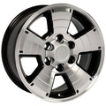 Machined Gloss Black Wheel X8943