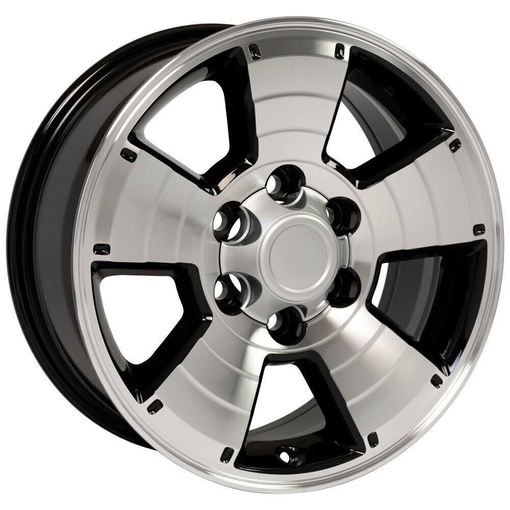 Machined Gloss Black Wheel X8943
