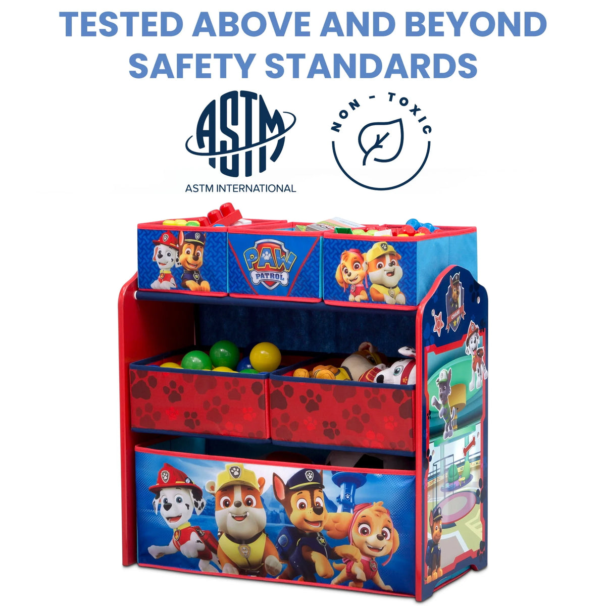Multi-Bin Toy Storage Organizer I371649