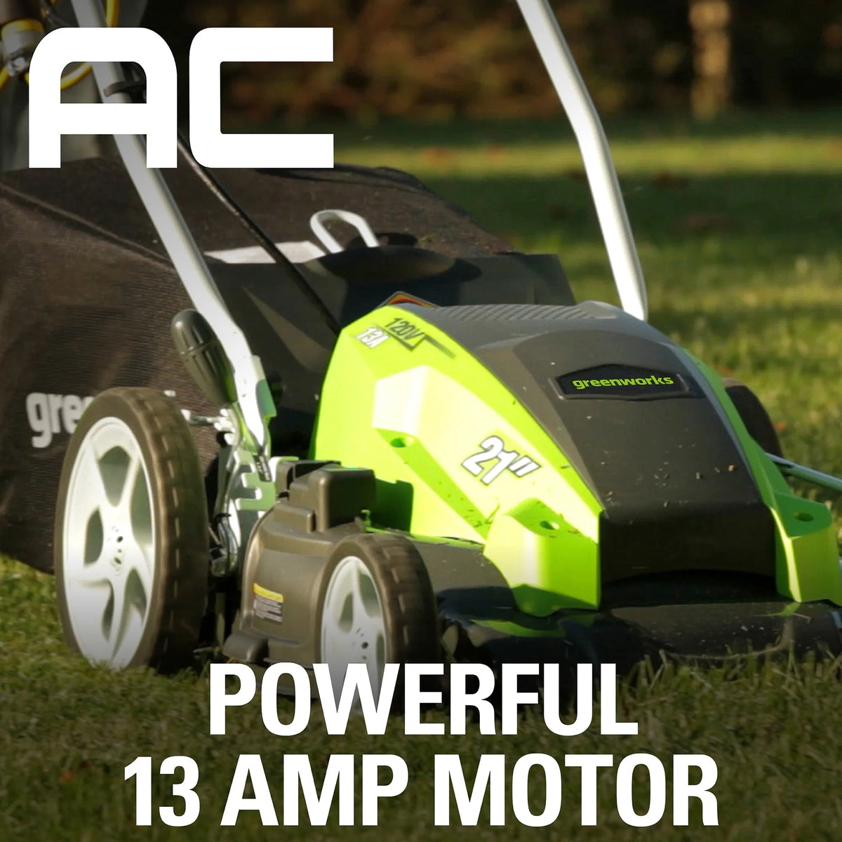 21 Amp Corded Electric Walk-Behind Push Lawn Mower N112