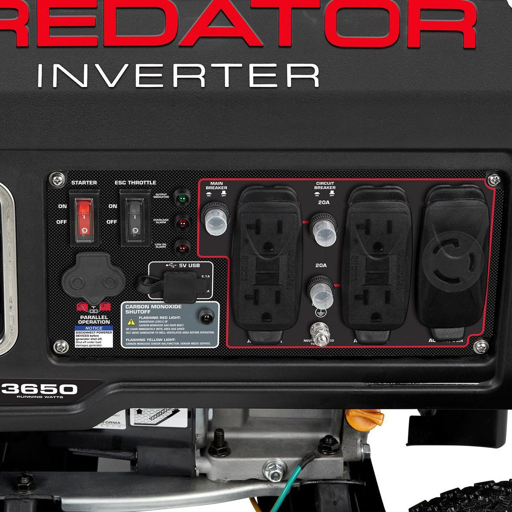 4550 Watt Open-Frame Inverter Generator U816997