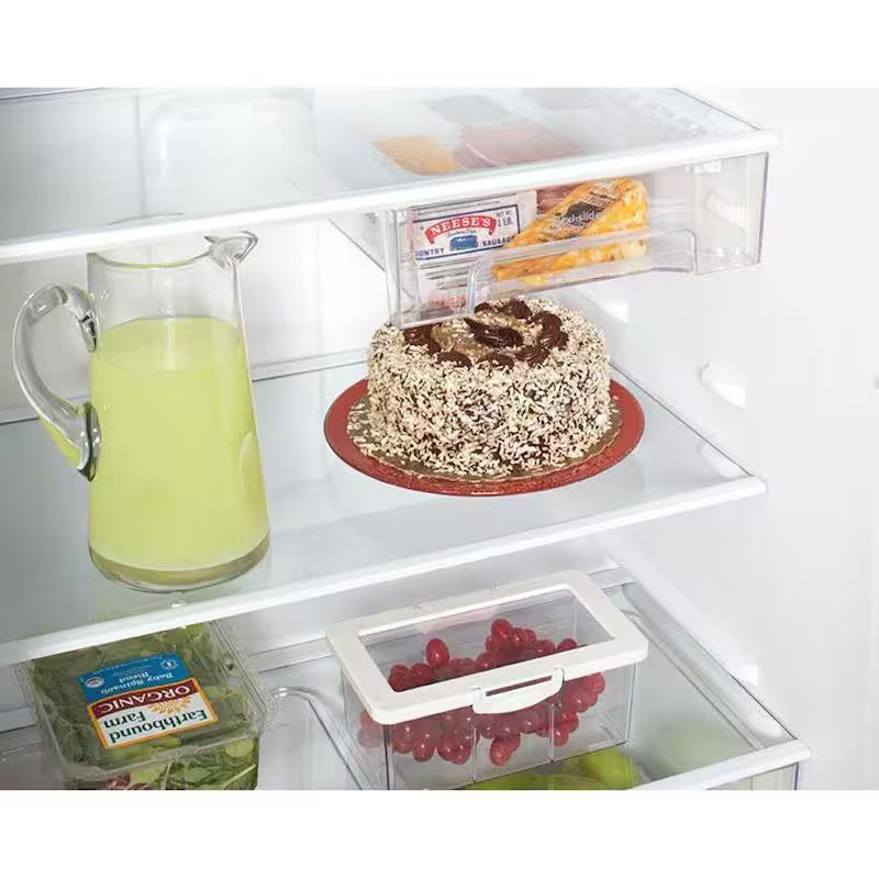 18.2 cu. ft. Top Freezer Refrigerator in Stainless Steel V59607
