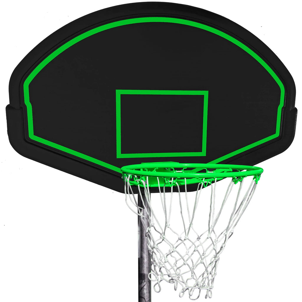 16FT Trampoline with Safety Enclosure Net, Basketball Hoop and Ladder B4915