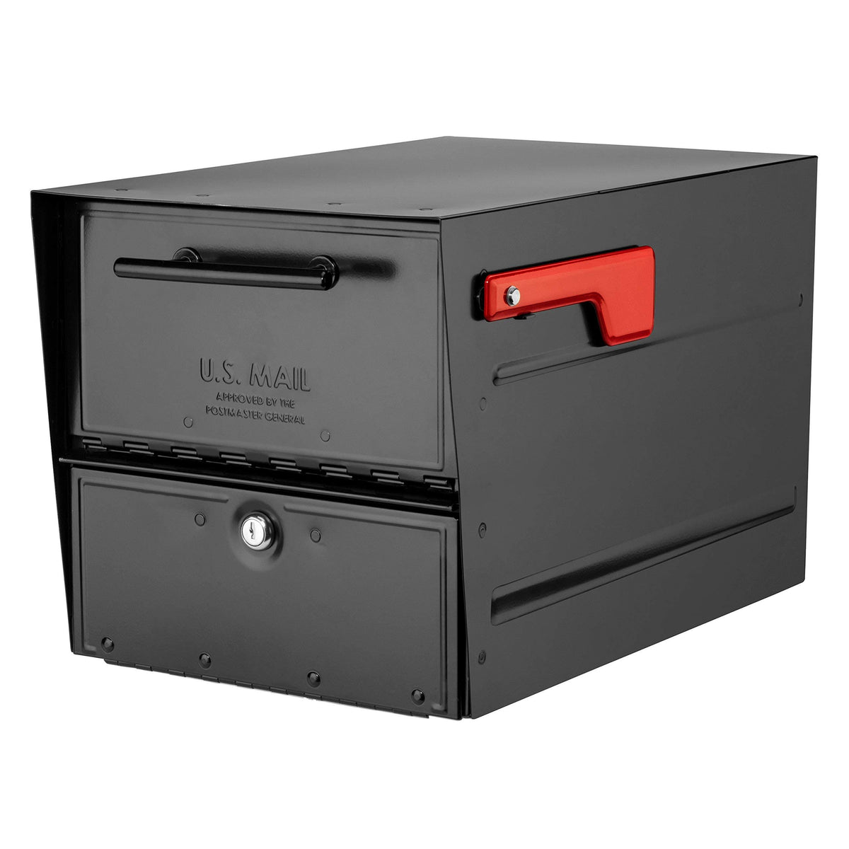 Black Locking Mailbox P245242