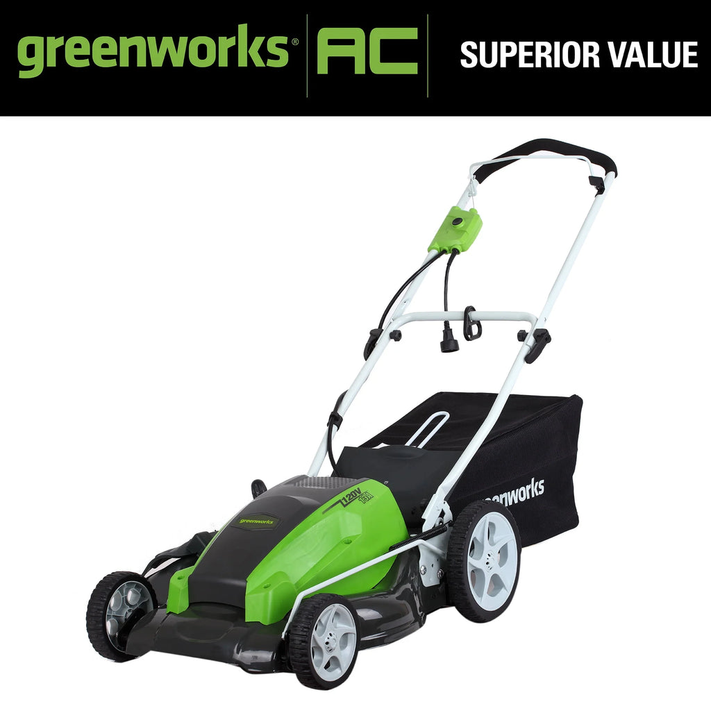 21 Amp Corded Electric Walk-Behind Push Lawn Mower N112