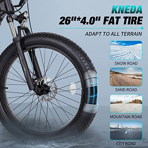 750W Electric Bike 48V 14AH Removable Battery 27.5" Fat Tire 7 Speed Z68562
