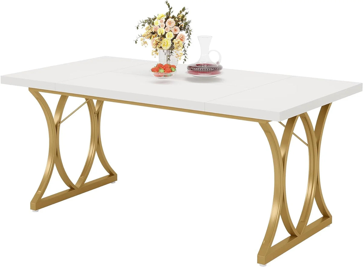 62.9 Inch Dining Table for 4-6 People H7890