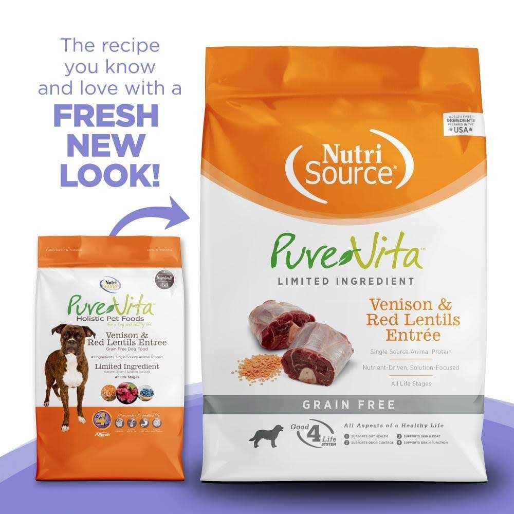 Grain Free Venison Red Lentils Dog Food J136711