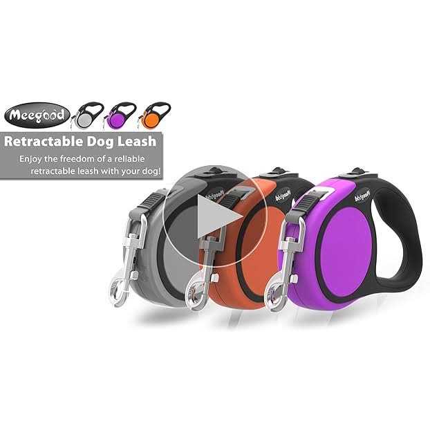Heavy Duty Retractable Dog Leash 16ft T148