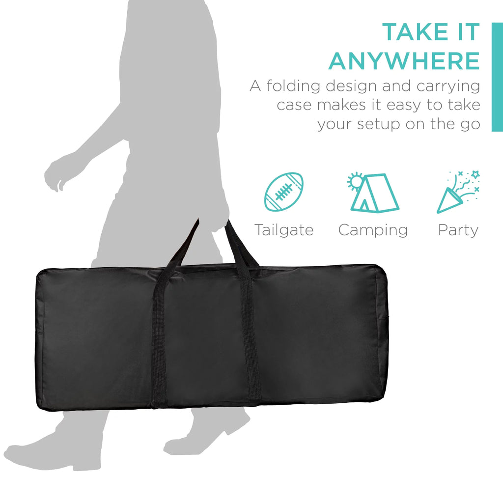 Portable Pop-Up Bar Table with Carrying Case U552310