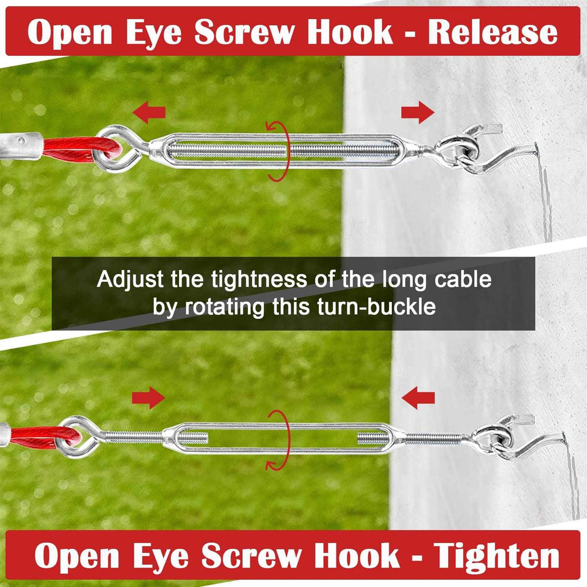 100FT Dog Tie Out Cable N650127