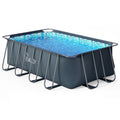 Rectangle Metal Frame Above Ground Swimming Pool Q2435