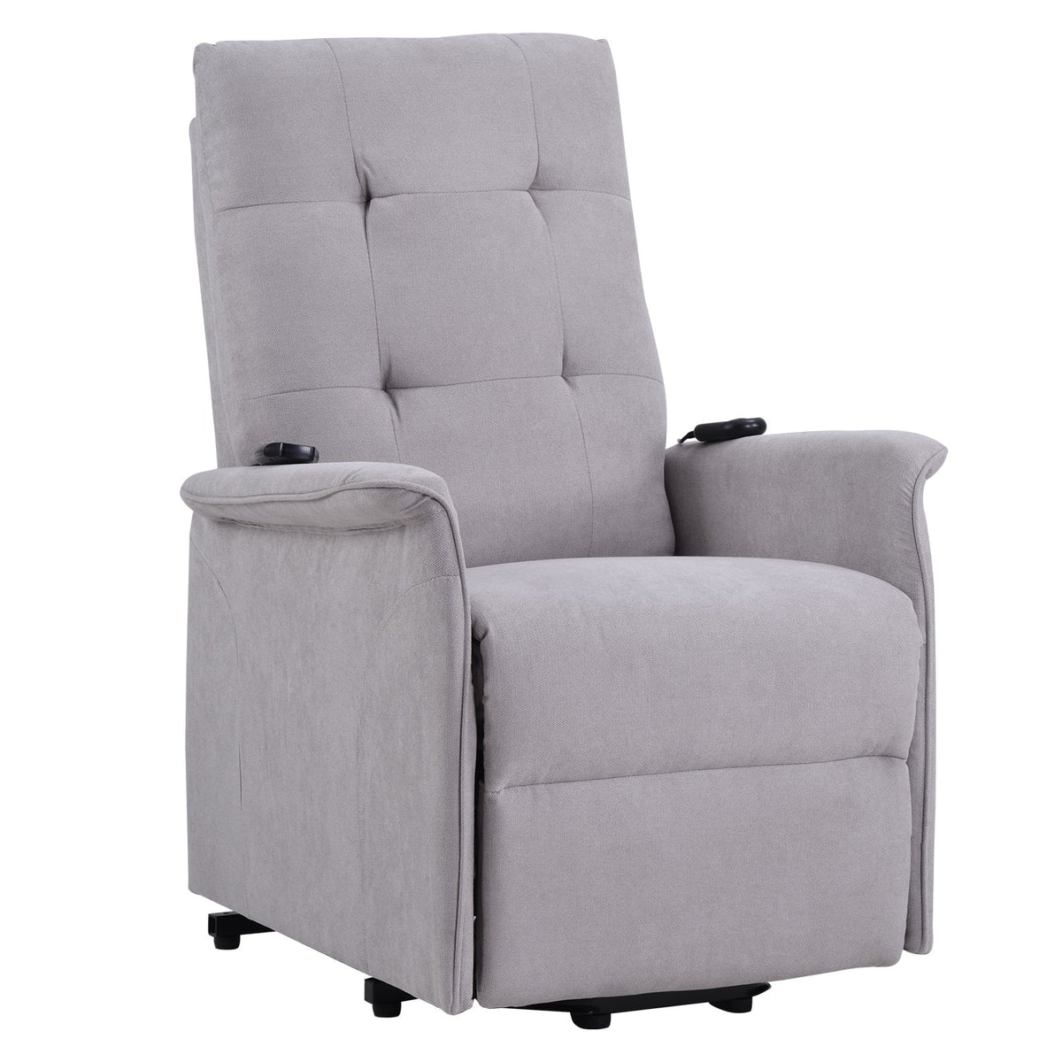 Power Lift Recliner Chair Light Gray J529